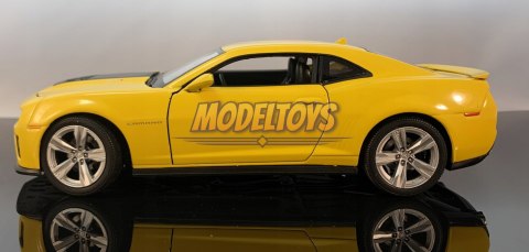 Chevrolet CAMARO ZL1 yellow 24042 model Welly 1:24 Chevrolet CAMARO ZL1 yellow 24042 model Welly 1:24