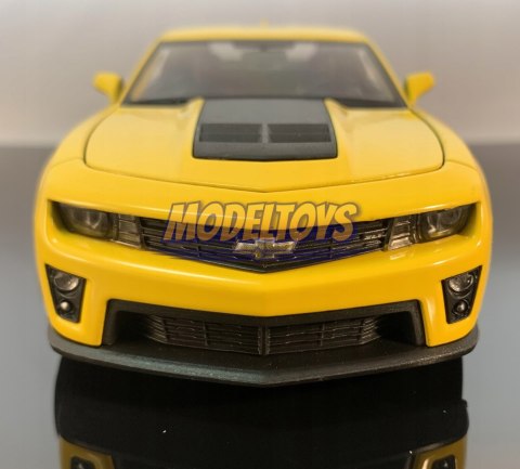 Chevrolet CAMARO ZL1 yellow 24042 model Welly 1:24 Chevrolet CAMARO ZL1 yellow 24042 model Welly 1:24
