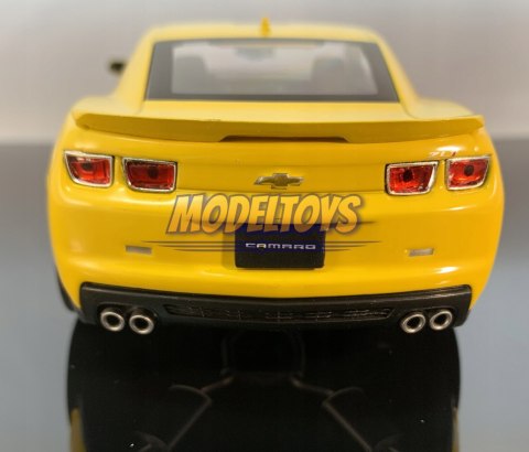 Chevrolet CAMARO ZL1 yellow 24042 model Welly 1:24 Chevrolet CAMARO ZL1 yellow 24042 model Welly 1:24