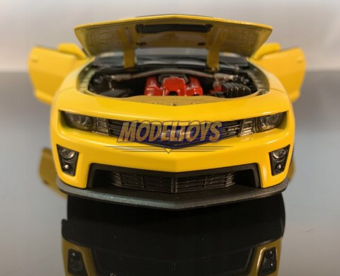 Chevrolet CAMARO ZL1 yellow 24042 model Welly 1:24 Chevrolet CAMARO ZL1 yellow 24042 model Welly 1:24