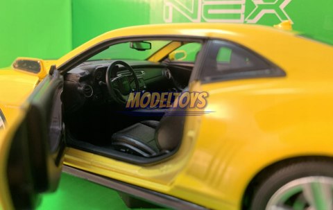 Chevrolet CAMARO ZL1 yellow 24042 model Welly 1:24 Chevrolet CAMARO ZL1 yellow 24042 model Welly 1:24