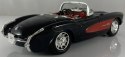 Chevrolet CORVETTE 1957 cabrio model Welly 1:24