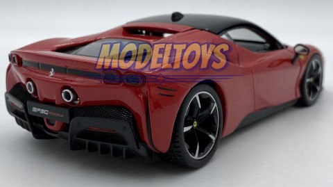 FERRARI SF90 Stradale red 1:24 Bburago 26028 FERRARI SF90 Stradale red 1:24 Bburago 26028