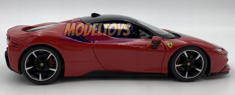 FERRARI SF90 Stradale red 1:24 Bburago 26028 FERRARI SF90 Stradale red 1:24 Bburago 26028