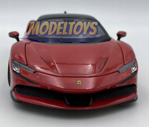 FERRARI SF90 Stradale red 1:24 Bburago 26028 FERRARI SF90 Stradale red 1:24 Bburago 26028