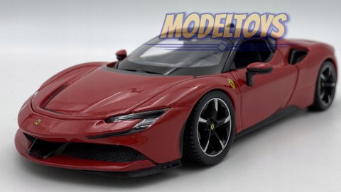 FERRARI SF90 Stradale red 1:24 Bburago 26028 FERRARI SF90 Stradale red 1:24 Bburago 26028