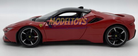 FERRARI SF90 Stradale red 1:24 Bburago 26028 FERRARI SF90 Stradale red 1:24 Bburago 26028
