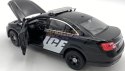 FORD Interceptor POLICE model METAL WELLY 1:24