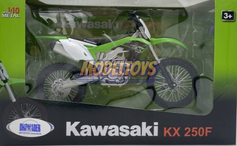 KAWASAKI KX 250F 2017 model 1:10 Welly 62813 KAWASAKI KX 250F 2017 model 1:10 Welly 62813
