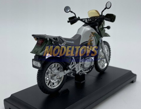 KAWASAKI KLR 650 2002 model 1:18 Welly KAWASAKI KLR 650 2002 model 1:18 Welly