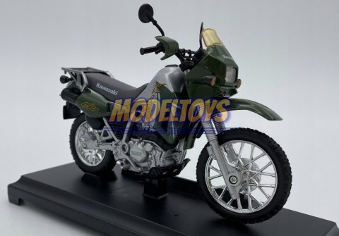 KAWASAKI KLR 650 2002 model 1:18 Welly KAWASAKI KLR 650 2002 model 1:18 Welly