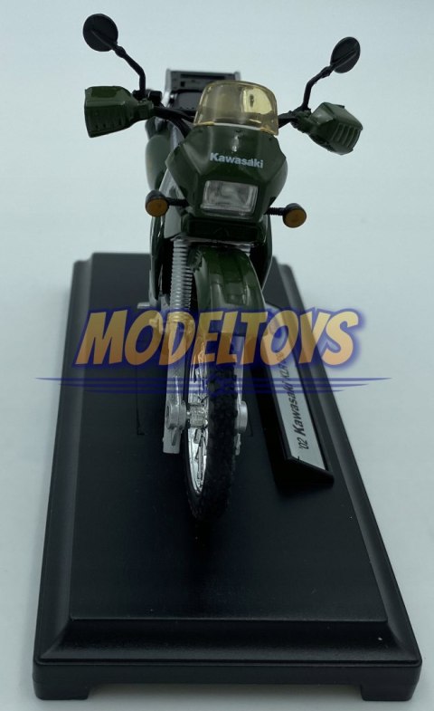 KAWASAKI KLR 650 2002 model 1:18 Welly KAWASAKI KLR 650 2002 model 1:18 Welly