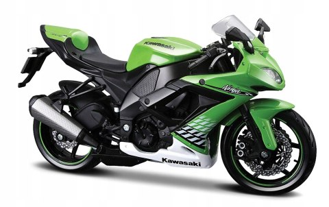 KAWASAKI ZX 10R Ninja PODSTAWKA 1:12 Maisto 32709 KAWASAKI ZX 10R Ninja PODSTAWKA 1:12 Maisto 32709