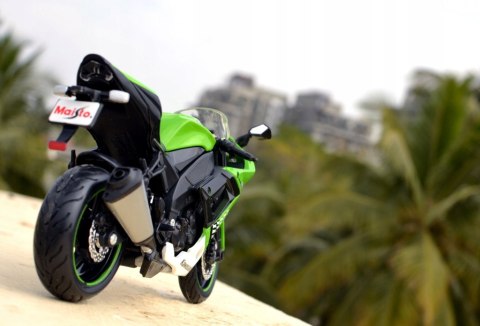 KAWASAKI ZX 10R Ninja PODSTAWKA 1:12 Maisto 32709 KAWASAKI ZX 10R Ninja PODSTAWKA 1:12 Maisto 32709