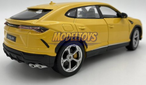 LAMBORGHINI Urus yellow MODEL 24094 WELLY 1:24 LAMBORGHINI Urus yellow MODEL 24094 WELLY 1:24