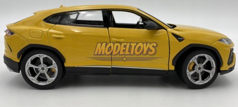 LAMBORGHINI Urus yellow MODEL 24094 WELLY 1:24 LAMBORGHINI Urus yellow MODEL 24094 WELLY 1:24
