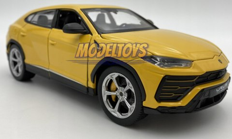 LAMBORGHINI Urus yellow MODEL 24094 WELLY 1:24 LAMBORGHINI Urus yellow MODEL 24094 WELLY 1:24