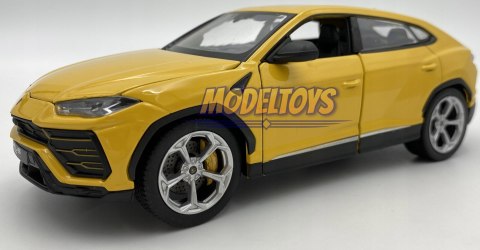 LAMBORGHINI Urus yellow MODEL 24094 WELLY 1:24 LAMBORGHINI Urus yellow MODEL 24094 WELLY 1:24