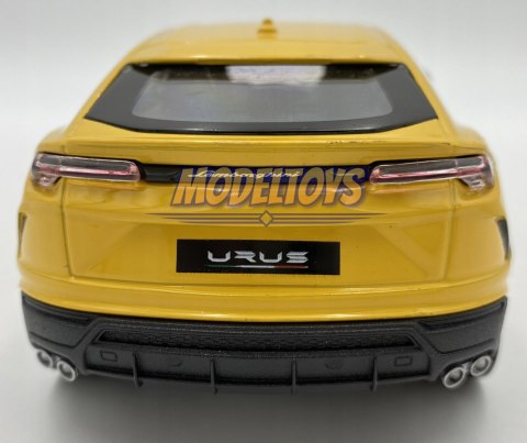 LAMBORGHINI Urus yellow MODEL 24094 WELLY 1:24 LAMBORGHINI Urus yellow MODEL 24094 WELLY 1:24