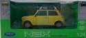 MINI Cooper 1300 z deską SURFING metal WELLY 1:24