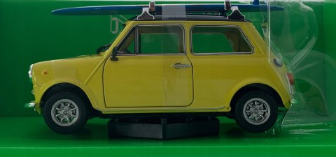 MINI Cooper 1300 z deską SURFING metal WELLY 1:24 MINI Cooper 1300 z deską SURFING metal WELLY 1:24