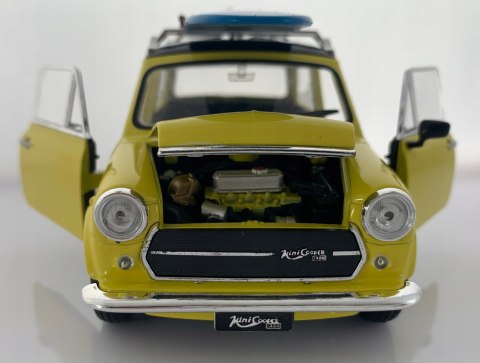 MINI Cooper 1300 z deską SURFING metal WELLY 1:24 MINI Cooper 1300 z deską SURFING metal WELLY 1:24
