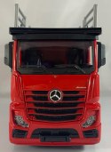 Mercedes ACTROS lora + Renault Captur Bburago 1:43