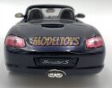 PORSCHE 987 Boxster S black MODEL METAL WELLY 1:24