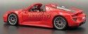 Porsche 918 Spyder red 1:24 model Bburago 21076