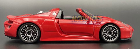 Porsche 918 Spyder red 1:24 model Bburago 21076 Porsche 918 Spyder red 1:24 model Bburago 21076