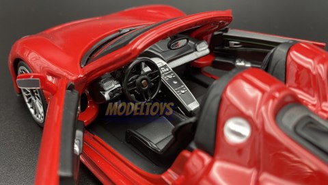 Porsche 918 Spyder red 1:24 model Bburago 21076 Porsche 918 Spyder red 1:24 model Bburago 21076