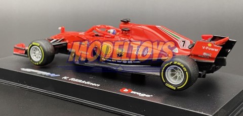 Bolid F1 FERRARI SF71H Raikkonen KASK BBurago 1:43 Bolid F1 FERRARI SF71H Raikkonen KASK BBurago 1:43