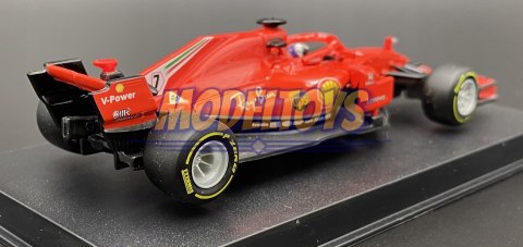 Bolid F1 FERRARI SF71H Raikkonen KASK BBurago 1:43 Bolid F1 FERRARI SF71H Raikkonen KASK BBurago 1:43