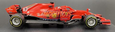 Bolid F1 FERRARI SF71H Raikkonen KASK BBurago 1:43 Bolid F1 FERRARI SF71H Raikkonen KASK BBurago 1:43