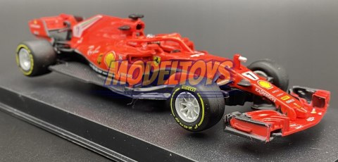 Bolid F1 FERRARI SF71H Raikkonen KASK BBurago 1:43 Bolid F1 FERRARI SF71H Raikkonen KASK BBurago 1:43
