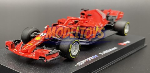 Bolid F1 FERRARI SF71H Raikkonen KASK BBurago 1:43 Bolid F1 FERRARI SF71H Raikkonen KASK BBurago 1:43