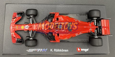 Bolid F1 FERRARI SF71H Raikkonen KASK BBurago 1:43 Bolid F1 FERRARI SF71H Raikkonen KASK BBurago 1:43