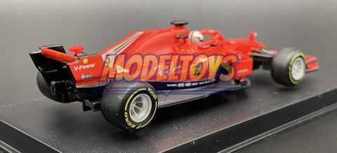 Bolid F1 FERRARI SF71H S. Vettel KASK BBurago 1:43 Bolid F1 FERRARI SF71H S. Vettel KASK BBurago 1:43