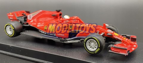 Bolid F1 FERRARI SF71H S. Vettel KASK BBurago 1:43 Bolid F1 FERRARI SF71H S. Vettel KASK BBurago 1:43