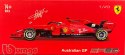 Bolid F1 FERRARI SF90 S. Vettel KASK BBurago 1:43