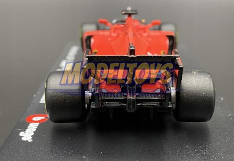 Bolid F1 FERRARI SF90 S. Vettel KASK BBurago 1:43 Bolid F1 FERRARI SF90 S. Vettel KASK BBurago 1:43