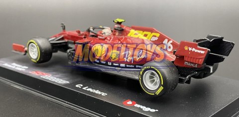 F1 FERRARI SF1000 Tuscan Leclerc KASK BBurago 1:43 F1 FERRARI SF1000 Tuscan Leclerc KASK BBurago 1:43