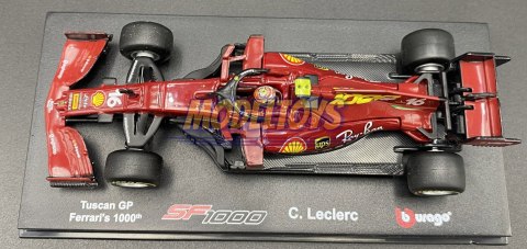 F1 FERRARI SF1000 Tuscan Leclerc KASK BBurago 1:43 F1 FERRARI SF1000 Tuscan Leclerc KASK BBurago 1:43