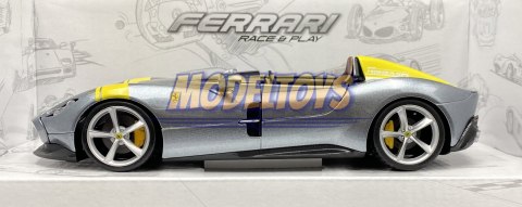 FERRARI Monza SP1 silver model Bburago 26027 FERRARI Monza SP1 silver model Bburago 26027