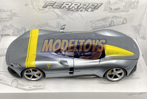 FERRARI Monza SP1 silver model Bburago 26027 FERRARI Monza SP1 silver model Bburago 26027