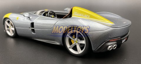 FERRARI Monza SP1 silver model Bburago 26027 FERRARI Monza SP1 silver model Bburago 26027