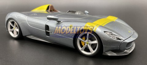 FERRARI Monza SP1 silver model Bburago 26027 FERRARI Monza SP1 silver model Bburago 26027