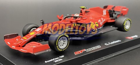 FERRARI SF1000 Austrian Leclerc KASK BBurago 1:43 FERRARI SF1000 Austrian Leclerc KASK BBurago 1:43