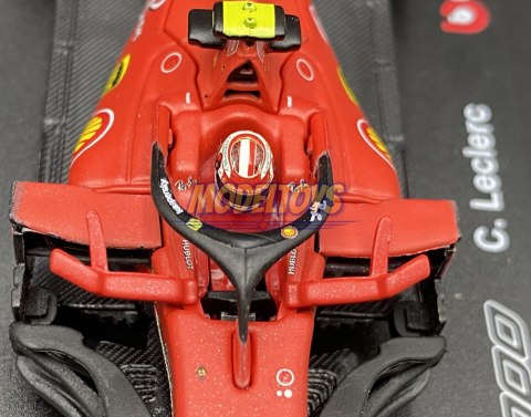 FERRARI SF1000 Austrian Leclerc KASK BBurago 1:43 FERRARI SF1000 Austrian Leclerc KASK BBurago 1:43