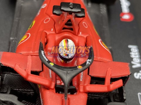 FERRARI SF1000 Austrian Vettel KASK BBurago 1:43 FERRARI SF1000 Austrian Vettel KASK BBurago 1:43